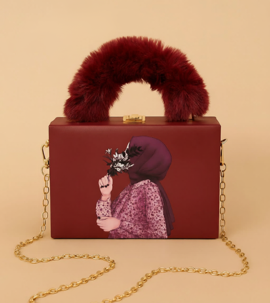 Hijab Girl Crossbody Bag