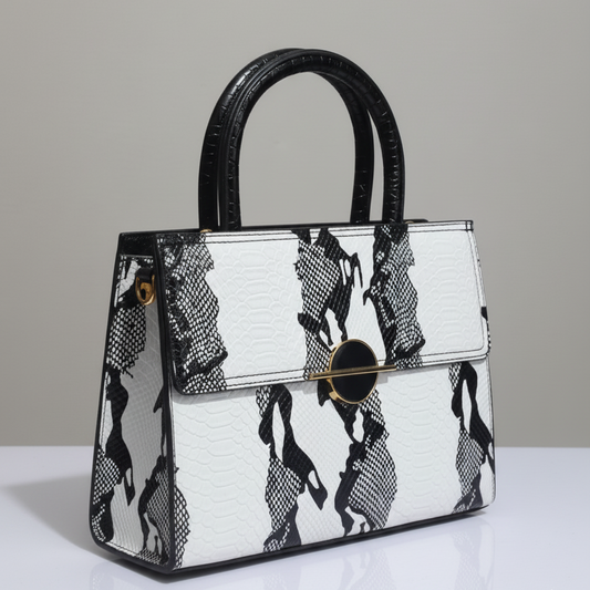 Crocodile Pattern Handbag