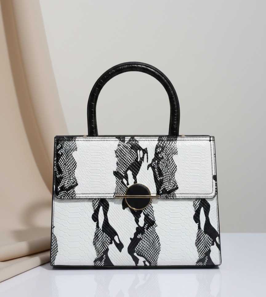 Crocodile Pattern Handbag