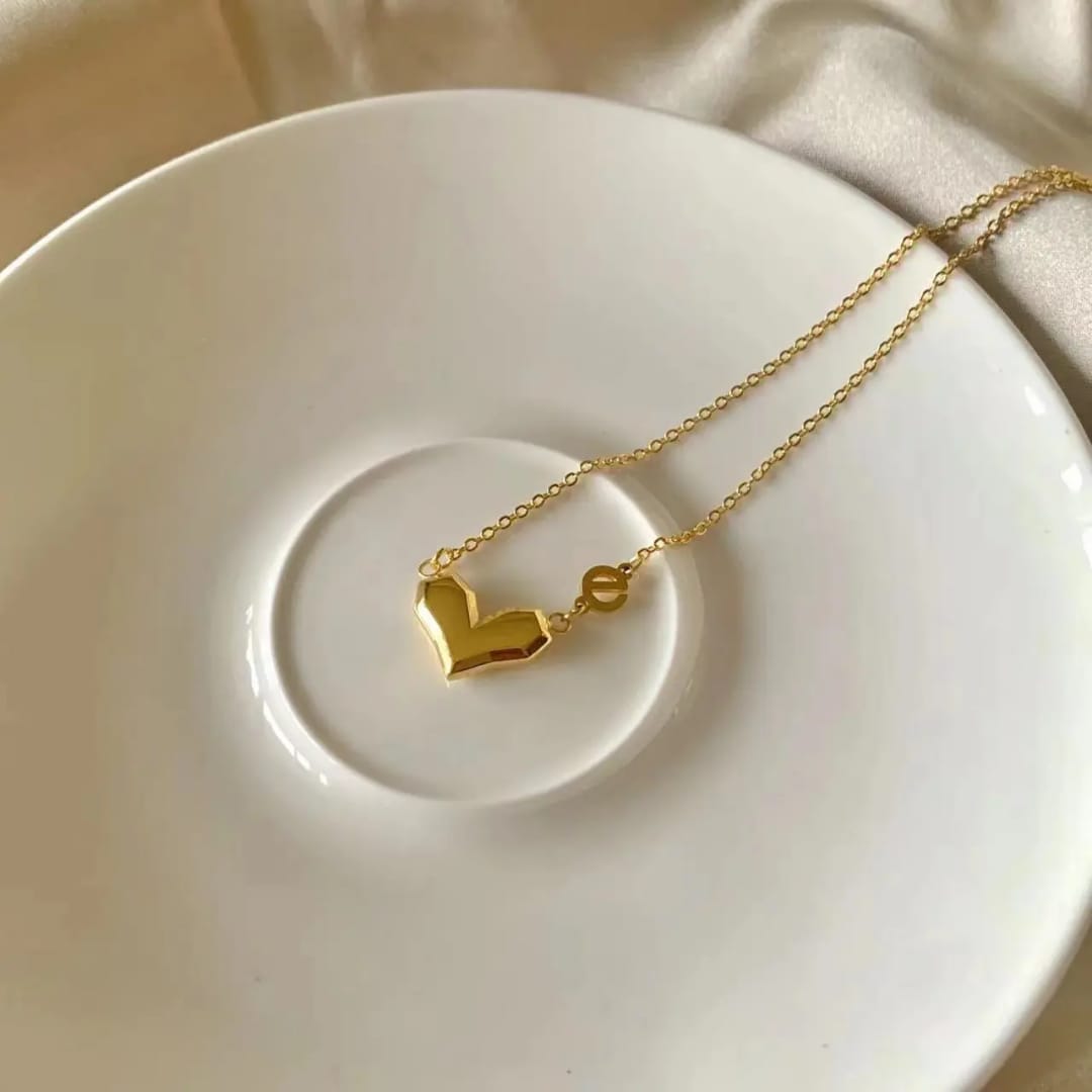 Charmed Heart Pendant - Necklace