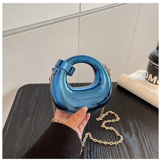 Mini Acrylic Clutch - Bag, Trendy Ladies Handbag by The Leather Jewel