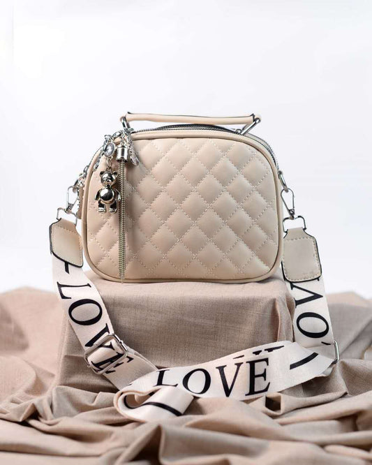 Crossbody Sling Bag White