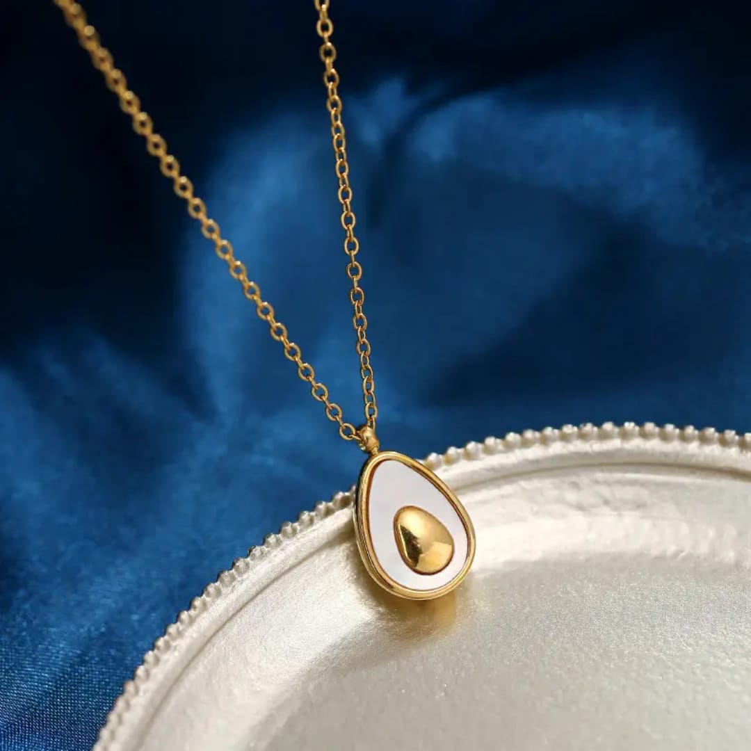 Avocado Charm - Necklace