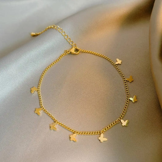 Beautiful Butterfly Chain - Anklet