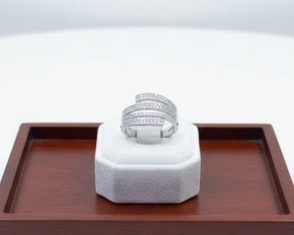 Layered Sterling Silver - Ring