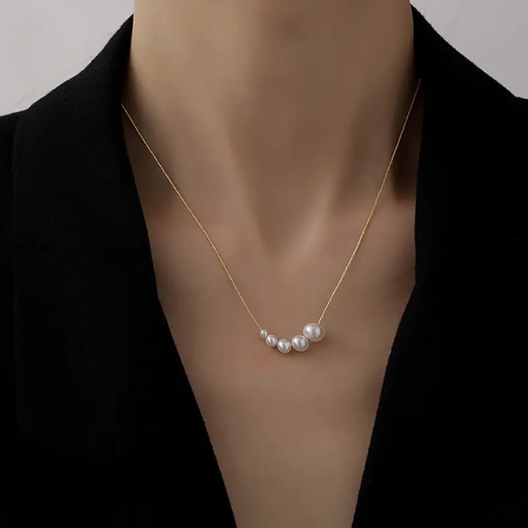 Trendy Faux Pearl - Necklace