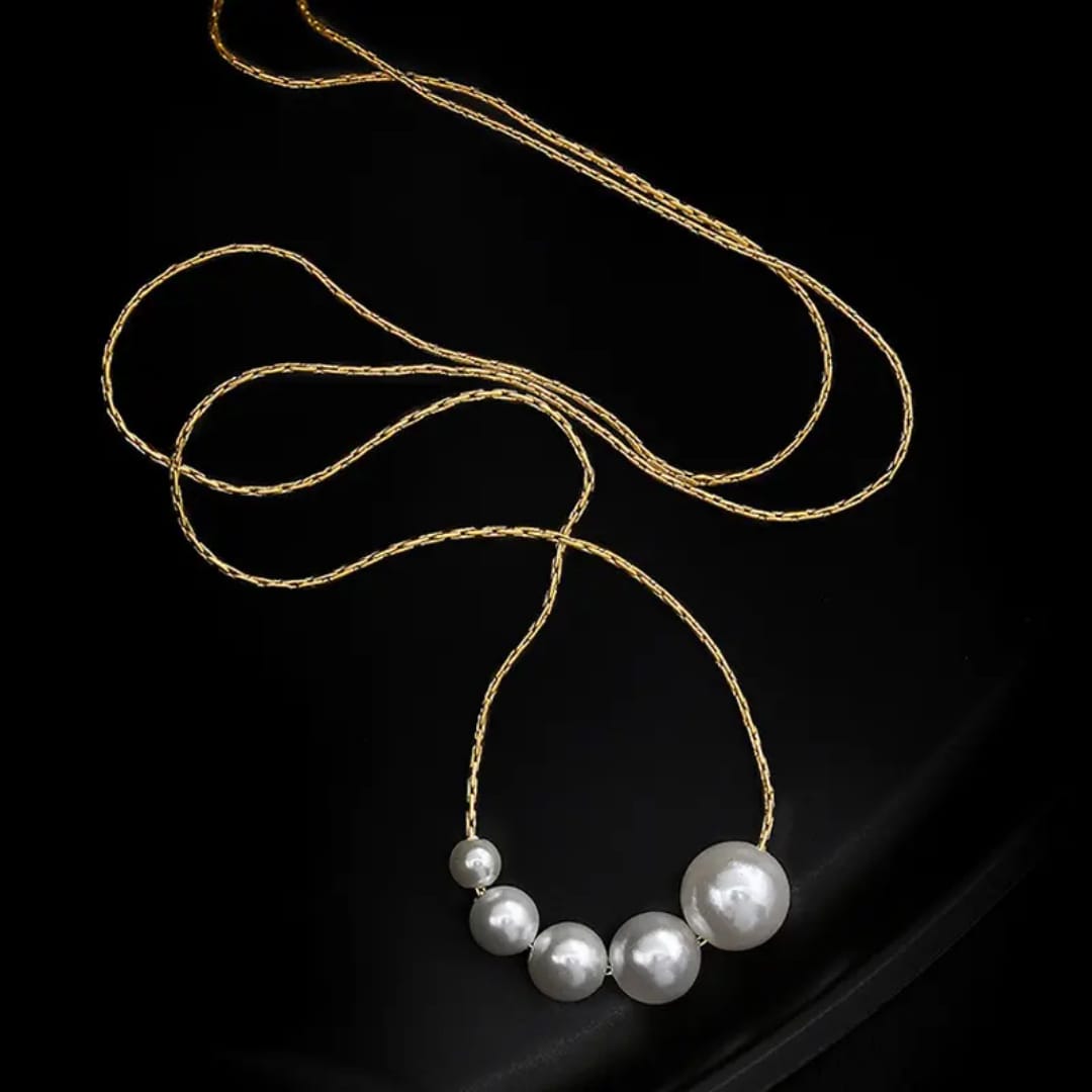 Trendy Faux Pearl - Necklace