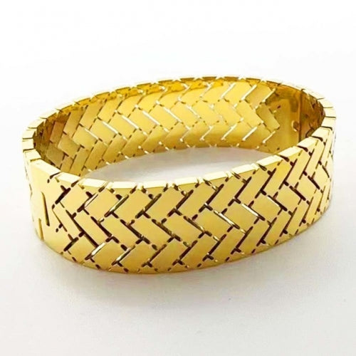 Square Matrix Bangle - Bracelet