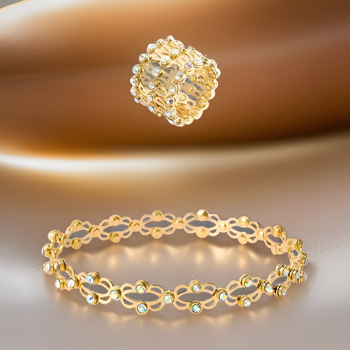 2 in 1 Elegant Convertible - Bracelet , Elegant Affordable Jewelry by The Leather Jewel
