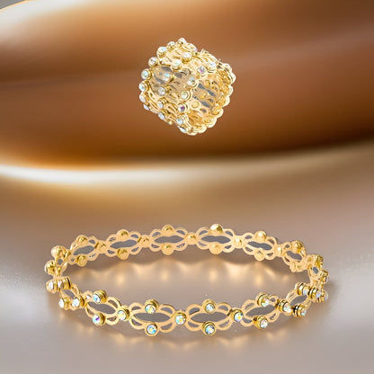 2 in 1 Elegant Convertible - Bracelet , Elegant Affordable Jewelry by The Leather Jewel
