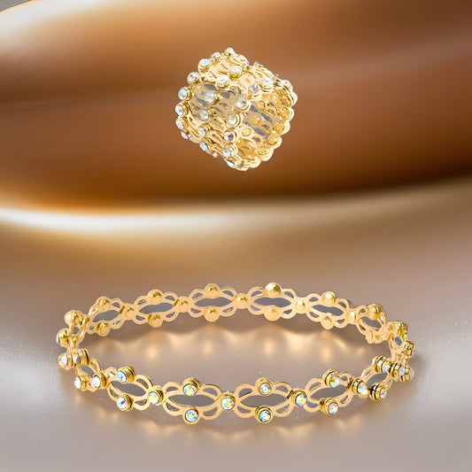 2 in 1 Elegant Convertible - Bracelet , Elegant Affordable Jewelry by The Leather Jewel
