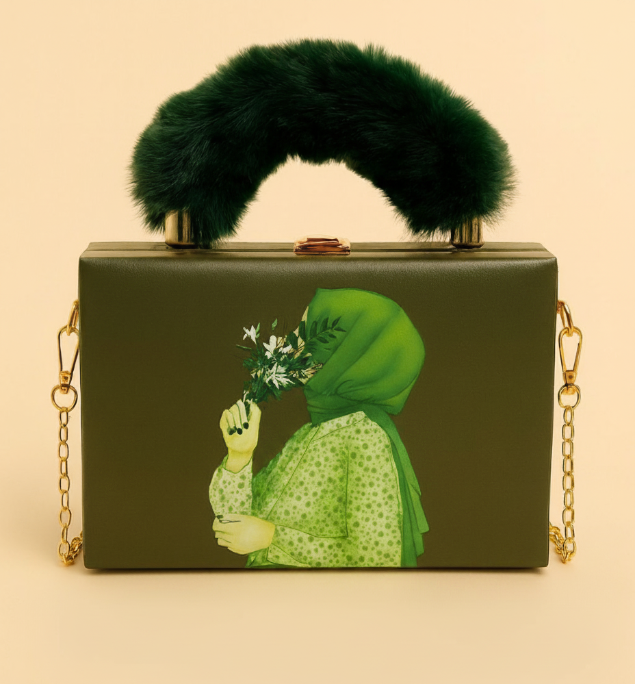 Hijab Girl Crossbody Bag