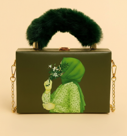 Hijab Girl Crossbody Bag