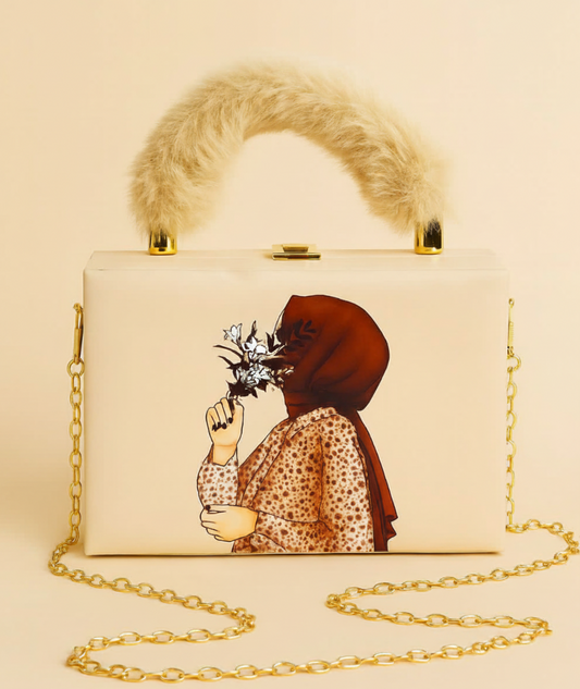 Hijab Girl Crossbody Bag