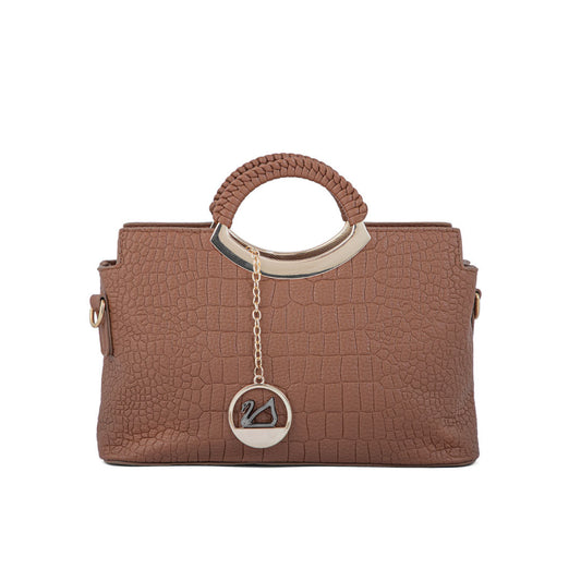 Brown Formal Hand Bag