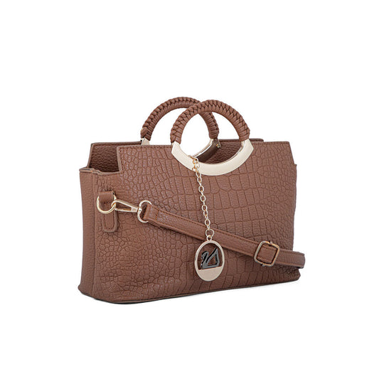 Brown Formal Hand Bag