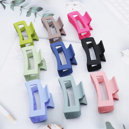 Matte Rectangle Claw Clip