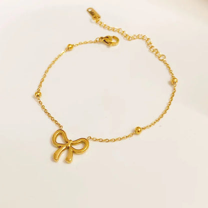 Bow Beads Chain - Anklet