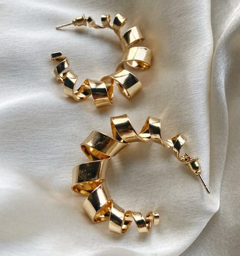 Spiral Hoops - Earrings