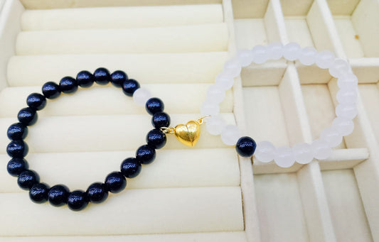 Couple Magnetic Bracelet Set