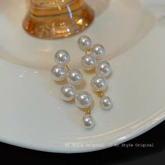 Trendy Pearl Drop - Earrings