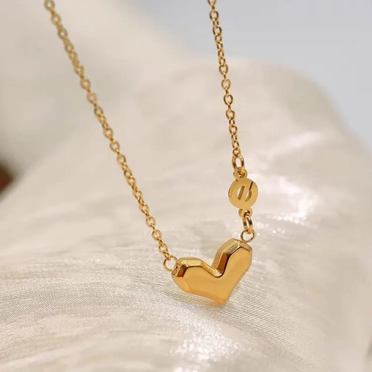 Charmed Heart Pendant - Necklace