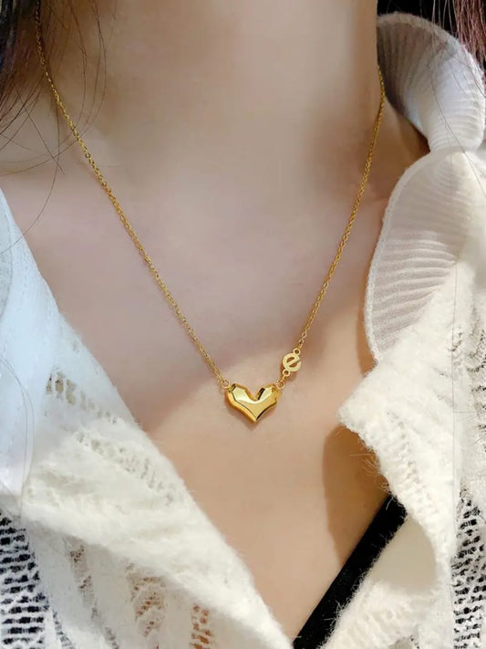 Charmed Heart Pendant - Necklace