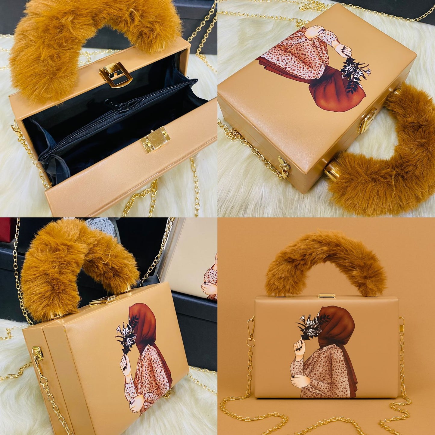 Hijab Girl Crossbody Bag