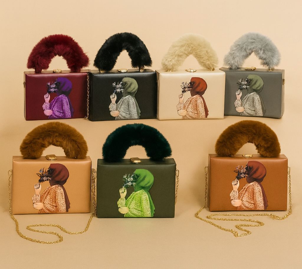 Hijab Girl Crossbody Bag