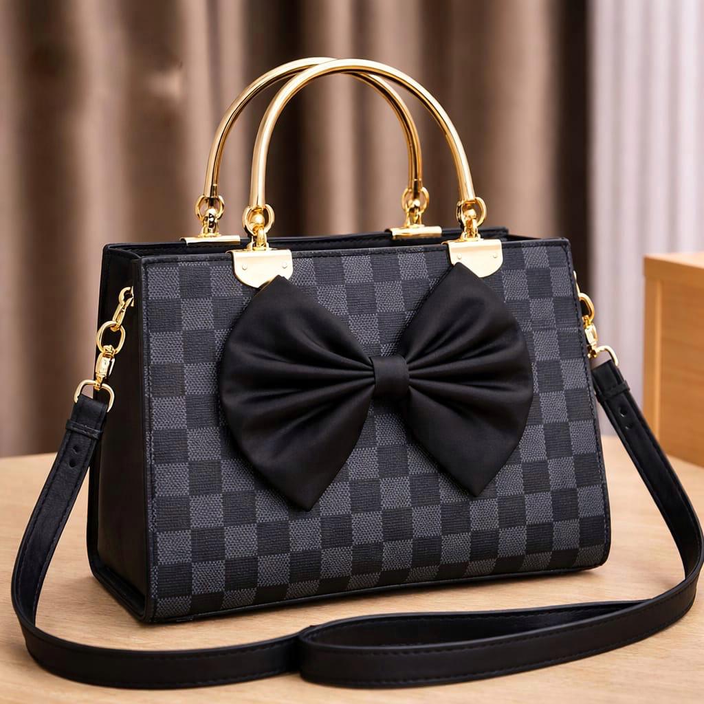 Royal Bow Luxe Handbag