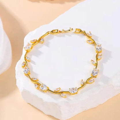 Elegant Golden Tulip - Bracelet