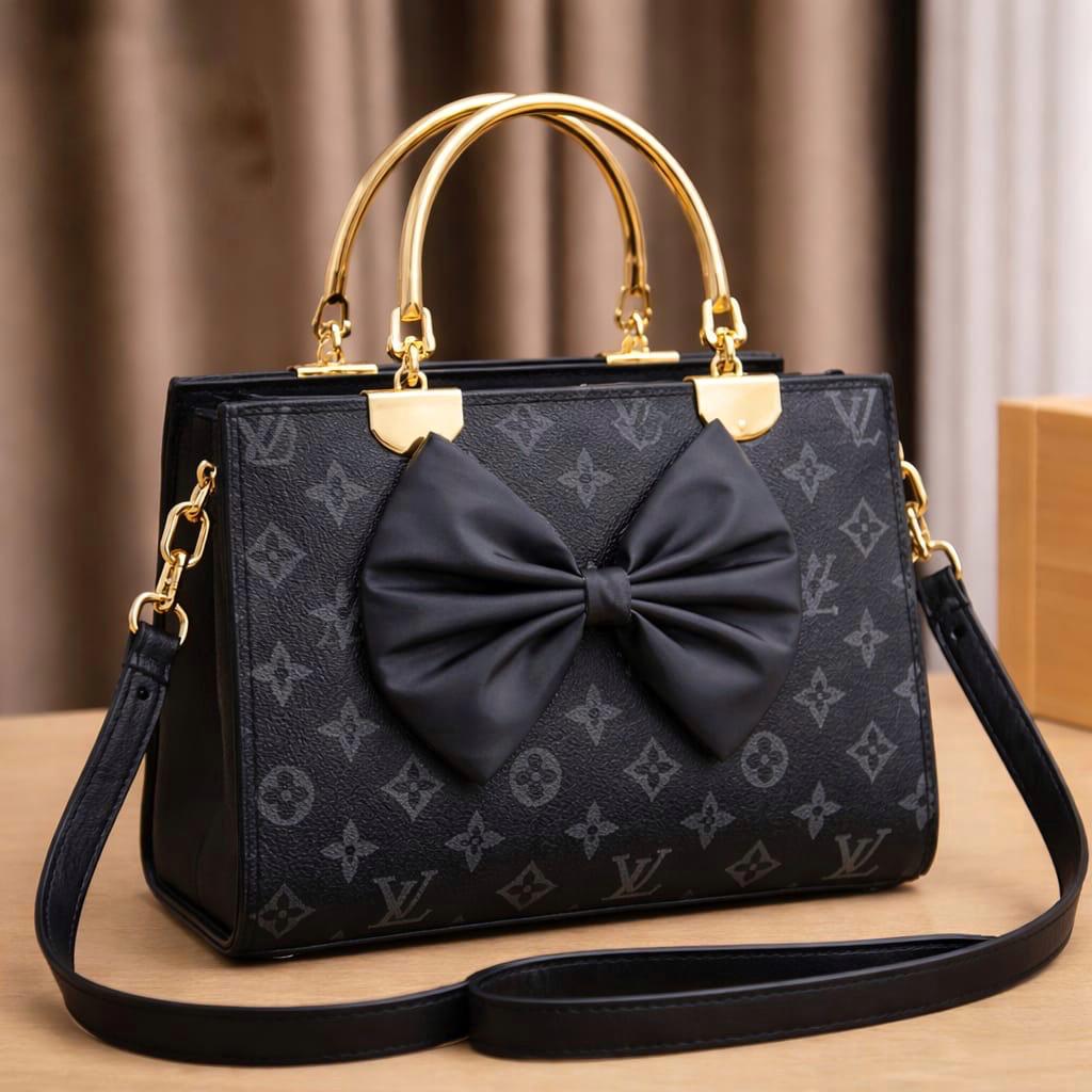 Royal Bow Luxe Handbag
