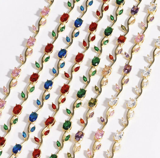 Elegant Golden Tulip - Bracelet