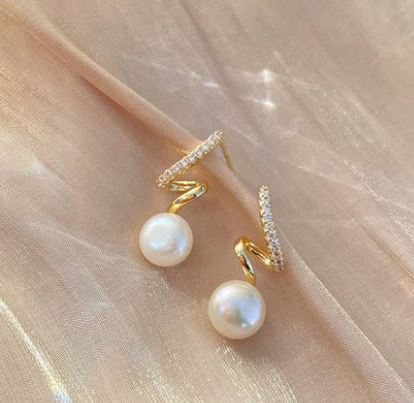 Zig Zag Gold - Earring