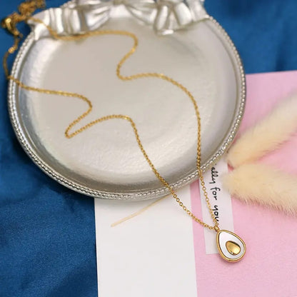 Avocado Charm - Necklace