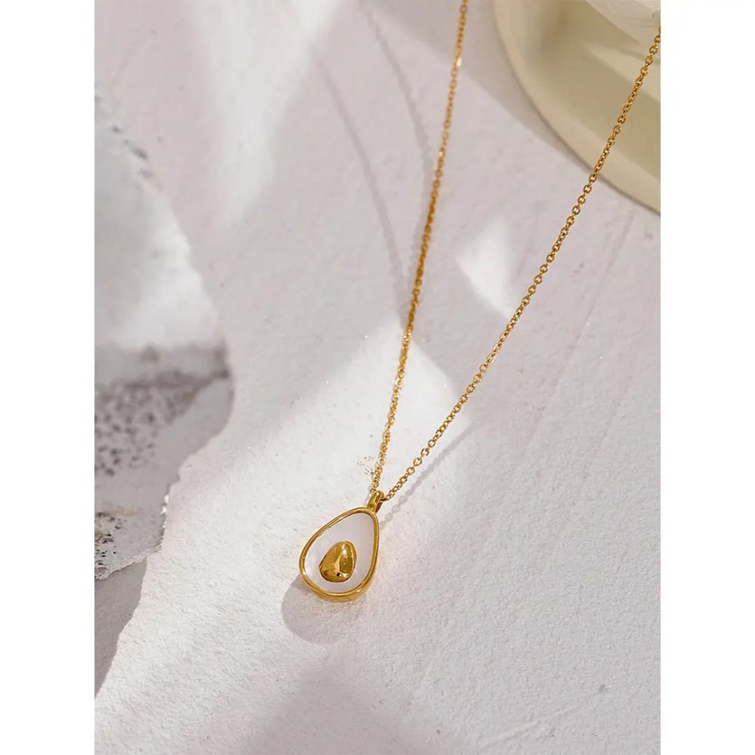 Avocado Charm - Necklace