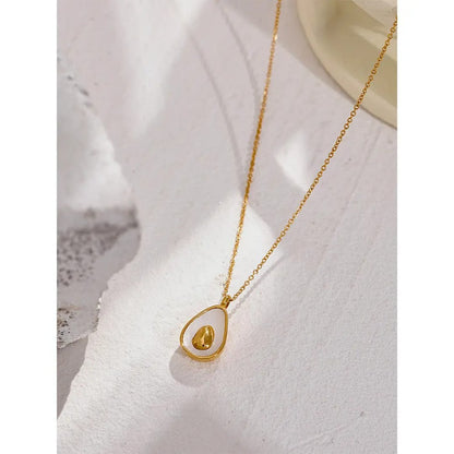 Avocado Charm - Necklace
