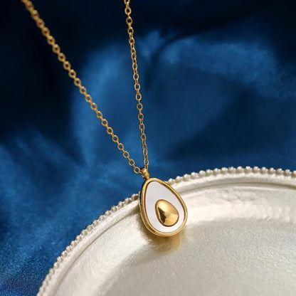 Avocado Charm - Necklace