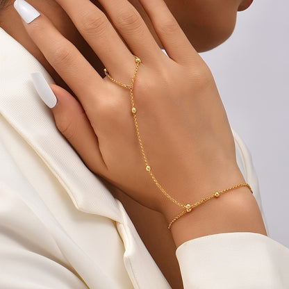 Ball Bead Chain - Bracelet, Tarnish-Free Jewelry by The Leather Jewel, Pakistan