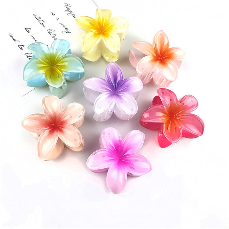Large Flower Hair Claw Clip