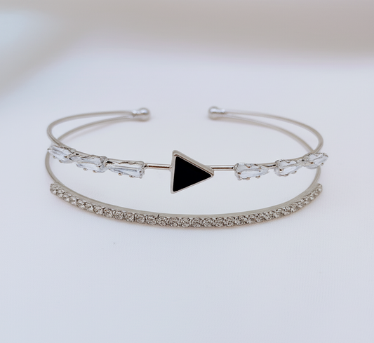 Classy Handcuff Style 1 - Bracelet, Stylish Everyday Jewelry by The Leather Jewel