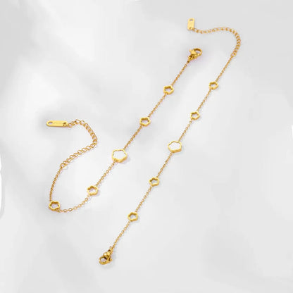 Five Leaf Flower - Bracelet