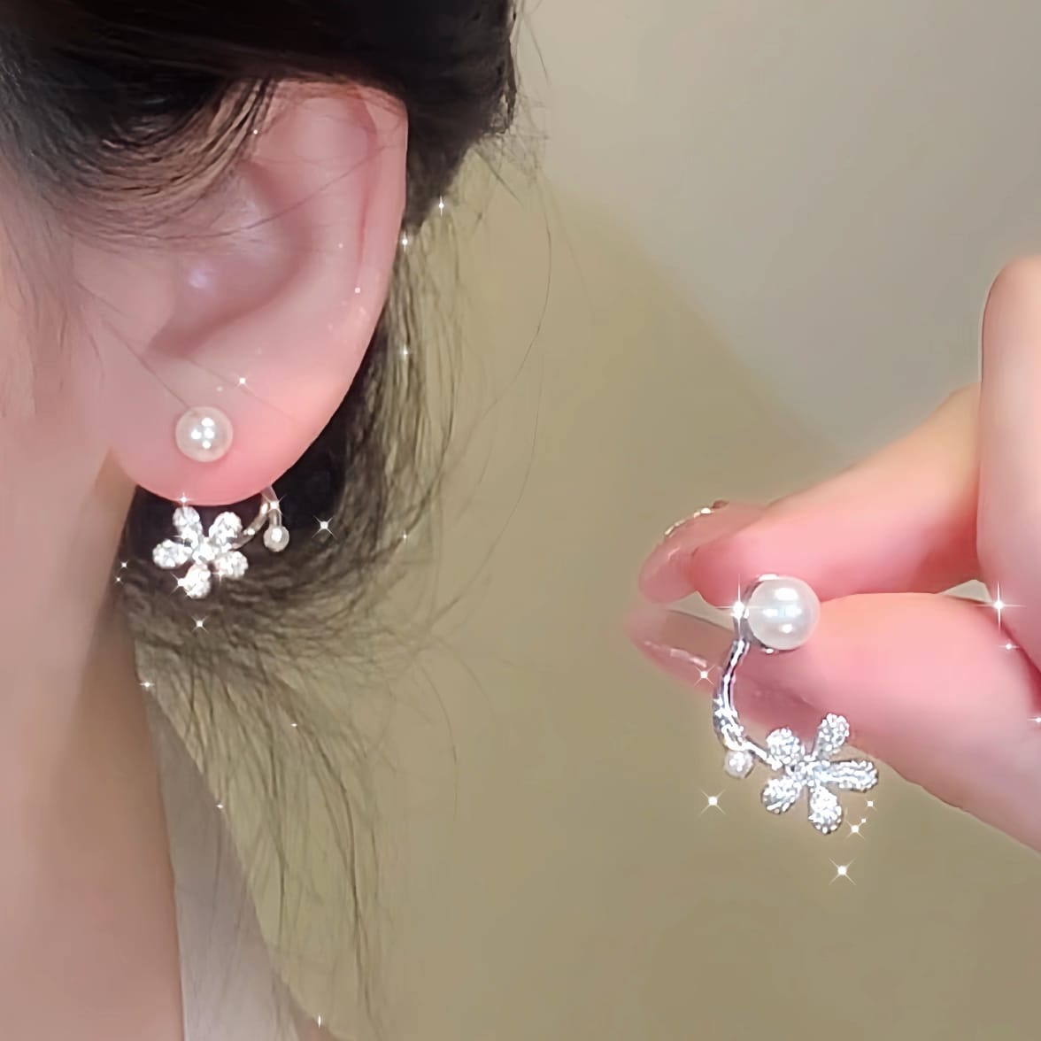 Flower Stud - Earrings