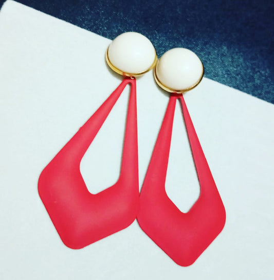 Funky Dangles Drop - Earrings, Elegant Affordable Jewelry by The Leather Jewel
