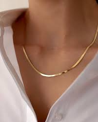 Golden Snake Chain - Necklace