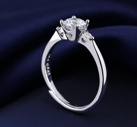 Luxury Diamond  Ring, Stylish Affordable Jewelry by The Leather Jewel