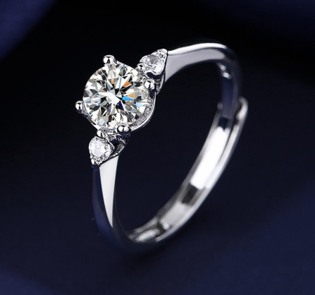Luxury Diamond  Ring, Stylish Affordable Jewelry by The Leather Jewel
