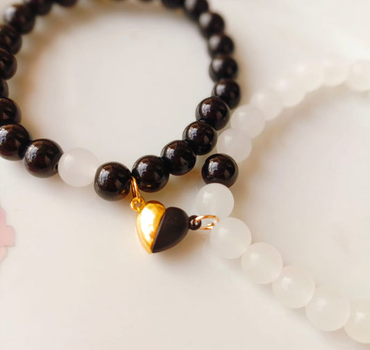 Couple Magnetic Bracelet Set