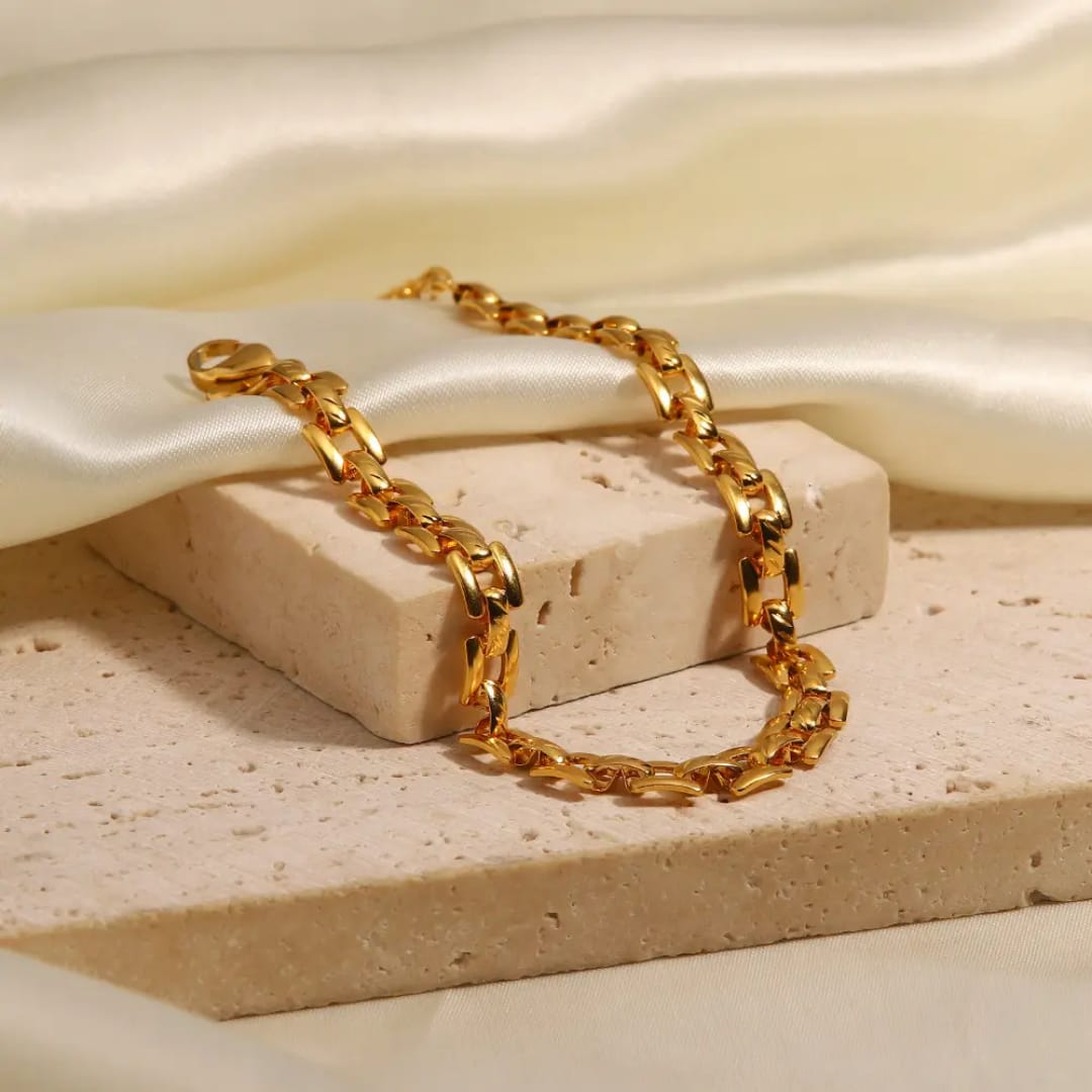 Metallic Style Strap - Bracelet, Tarnish-Free Jewelry by The Leather Jewel