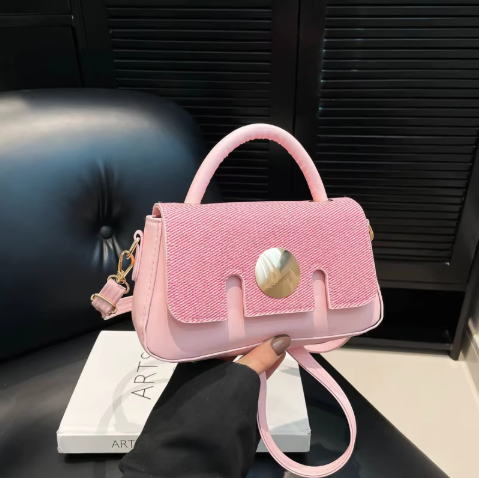 Mini Luxury Handbags Pink, Durable Everyday Bag by The Leather Jewel